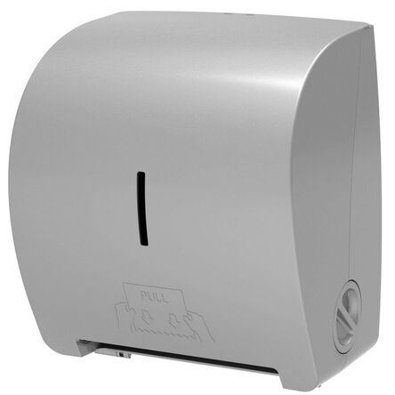Mechanical Plastic Silver Paper Towel Roll Container
