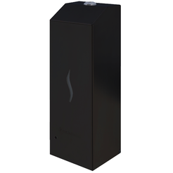 Dispensador automático de jabón y desinfectante 1 litro Faneco HIT Black, acero color negro