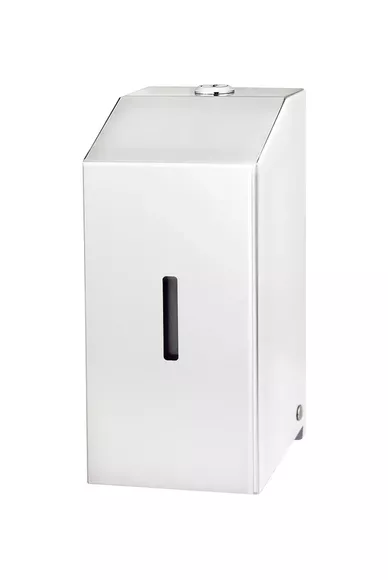 Dispensador de jabón líquido Sanitario ECONO 500 ml, acero inoxidable pulido