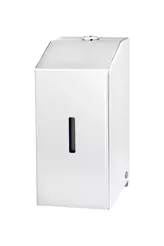 Dispensador de jabón líquido Sanitario 500 ml, acero inoxidable pulido