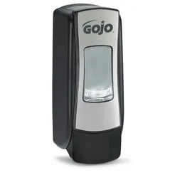 GOJO ADX foam soap dispenser 0.7 liter black plastic chrome-plated