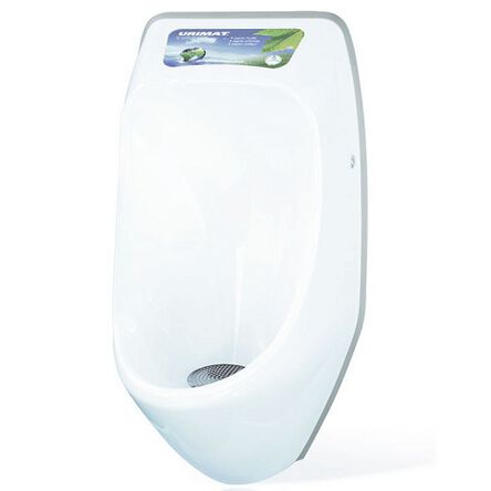 Urimat Eco Plus weißer wasserloser Urinal aus Polycarbonat