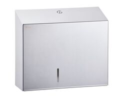 Contenedor de papel higiénico Merida STELLA DUO Mini acero brillante