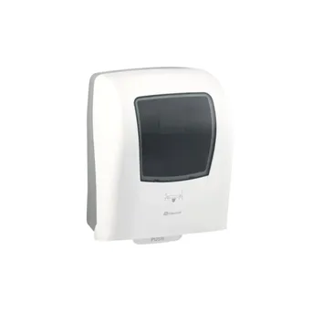 Merida ONE AUTOMATIC MAXI plastic white - black automatic paper towel roll dispenser