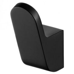 Einzelner Handtuchhalter Bisk FUTURA in schwarz