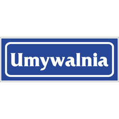 Označenie dverí - Umývareň