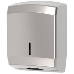 Dispensador de toallas de papel ZZ INEX de acero brillante