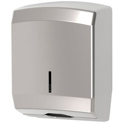 Dispensador de toallas de papel ZZ Sanitario INOX, acero inoxidable pulido