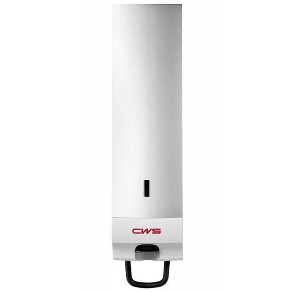 Seifenspender CWS Hygiene 500 ml, silbernes ABS-Material
