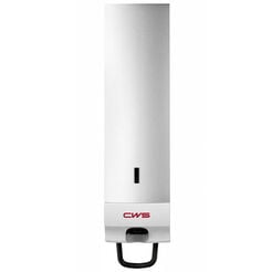Dispensador de jabón espumoso CWS Hygiene 500 ml, plástico ABS plateado