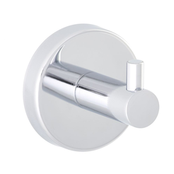 Vešiak do kúpeľne jednoduchý Nosorožec Merida mosadz chrómovaný