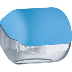 Pojemnik na papier toaletowy Marplast plastik niebieski