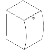 Podajnik ręczników papierowych z rolki STRATOS - rys.1