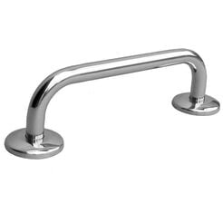 Asidero recto para personas con discapacidad Faneco ⌀ 25 mm, 30 cm, acero inoxidable pulido
