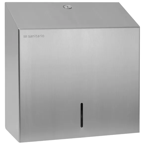 Sanitario Afilado Maxi Matte Steel Paper Towel Container