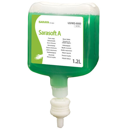Mydło w piance o zapachu jabłkowym SARASOFT AG Saraya 1.2 litra