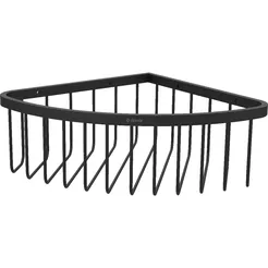 Eckduschkorb JAŚMIN schwarz