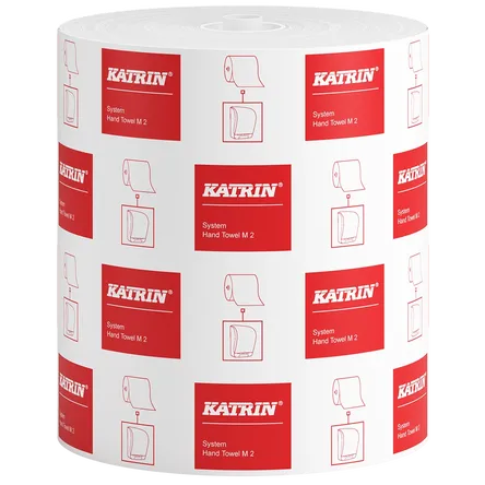 Ręcznik papierowy w rolce Katrin M2 6 szt. 2 warstwy 160 m biały makulatura