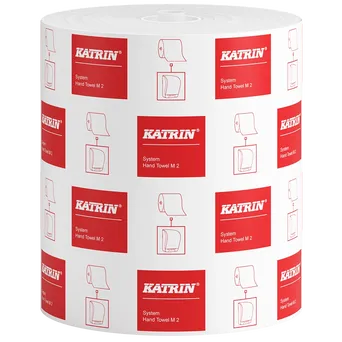 Toalla de papel en rollo Katrin M2 6 unidades 2 capas 160 m blanco papel reciclado