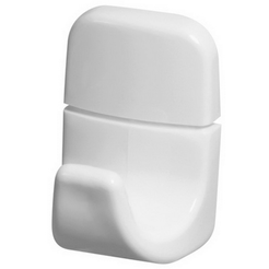 Vešiak na uteráky jednoduchý Bisk OCEANIC plast biely