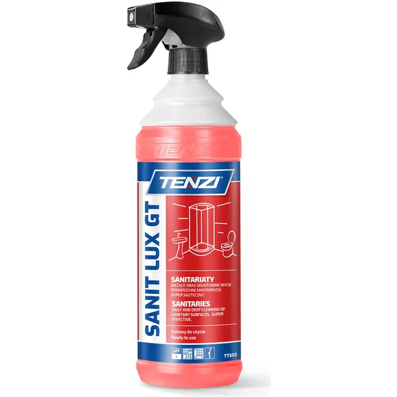 Płyn do mycia sanitariatów i łazienek Tenzi Sanit Lux GT 1 l spray