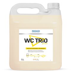 Reinigungs- und Desinfektionsmittel für Toiletten ROKO PROFESSIONAL WC TRIO 5L