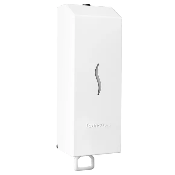 Dozownik do mydła w płynie Faneco HIT WHITE 1 litr stal biała