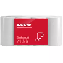 Papírové ručníky Katrin Toilet 8 rolí 2 vrstvy 18,2 m průměr 11,3 bílá celulóza