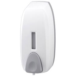 Seifenspender Bisk MASTERLINE p1 750 ml, weißes ABS-Kunststoff