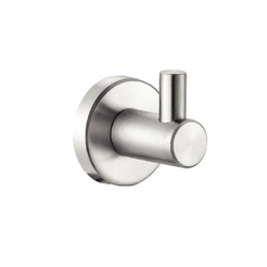 Perchero individual "rinoceronte" Faneco, acero inoxidable mate