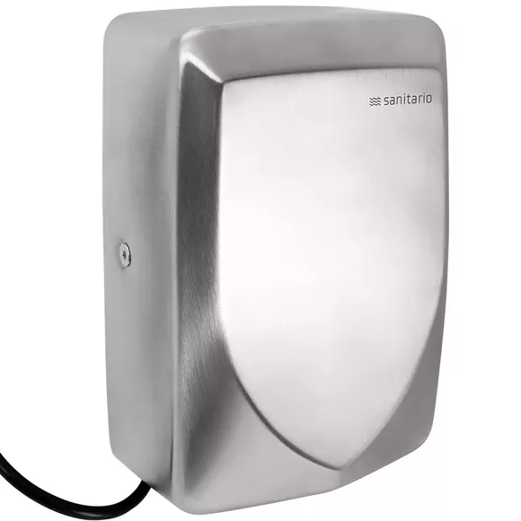 Suszarka do rąk 1000 W stal nierdzewna matowa