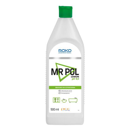 Reinigungsmilch für Oberflächen Zitrone ROKO PROFESSIONAL MR POL 500ml