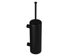 Závesná WC kefa Merida STELLA Black Line, oceľ čierna