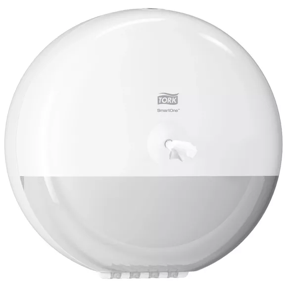 Pojemnik na papier toaletowy w rolce Tork 680000 SmartOne T8, białe ABS
