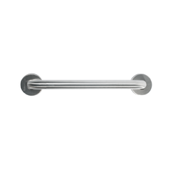 Barandilla recta 300 mm Faneco, acero inoxidable mate