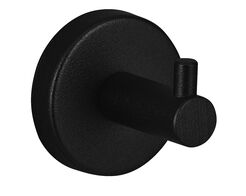 Vešiak do kúpeľne jednoduchý Merida STELLA Black Line mosadz čierna