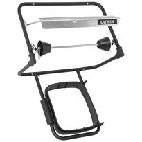 Przemysłowy dozownik papieru do czyszczenia smaru, oleju i farb z podwieszanym mocowaniem na worek na śmieci