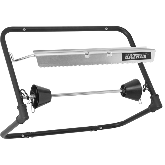 Ścienny dozownik do czyściw przemysłowych o szerokości 40 cm Katrin Black Metal