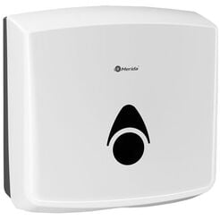 Dispensador de toallas de papel ZZ Merida COMO, plástico ABS blanco