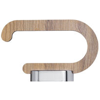 Uchwyt na papier toaletowy Bisk BERGEN znal + tworzywo HPL