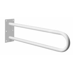 Straight grab bar for disabled persons ⌀ 25 mm, 60 cm Bisk PRO, white steel