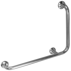 Grab bar for disabled ⌀ 32 60 x 60 cm brushed steel