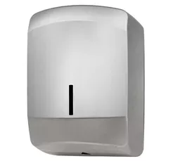 Dispensador de toallas de papel en rollo Sanitario, acero inoxidable mate