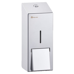 Dispensador de jabón líquido Merida STELLA MAXI 800 ml, acero inoxidable pulido