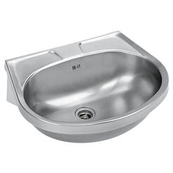 Lavabo de acero KWC ANIMA 550 × 155 × 450 mm BS204-M