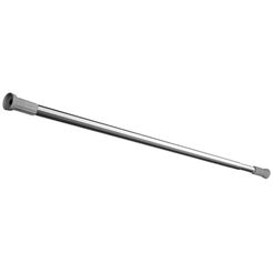 Barra de ducha extensible Bisk fi 32 125 - 220 cm acero brillante