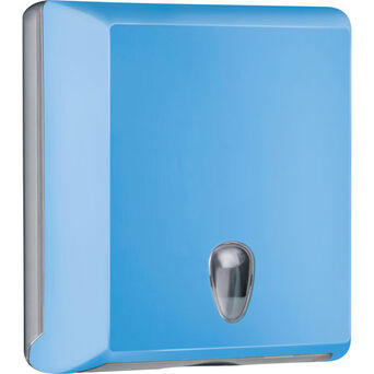 Folded paper towel dispenser M blue