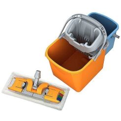 Sada na úklid: kbelíky 6 l a 20 l, vytlačovačka, rámování, mop PIKO II Splast