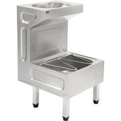 Utility sink set + KWC SIRIUS washbasin 500 × 880 × 570 mm