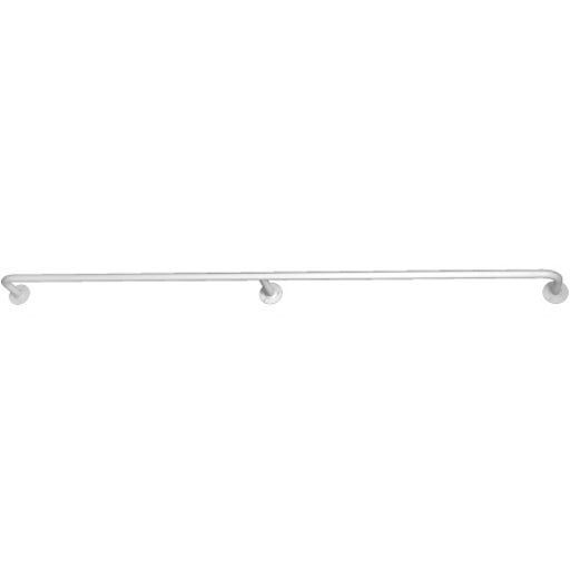 Simple Faneco fi 25, 200 cm White Steel Handrail for the Disabled